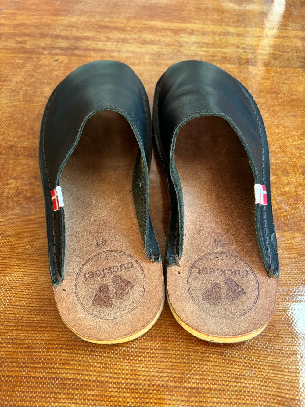 Duckfeet Blåvand Black Clogs EUC 41 - Picture 3 of 7